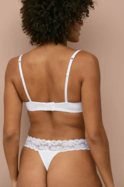 Ellos Collection Stringtanga med blondedetaljer, 2-pakning