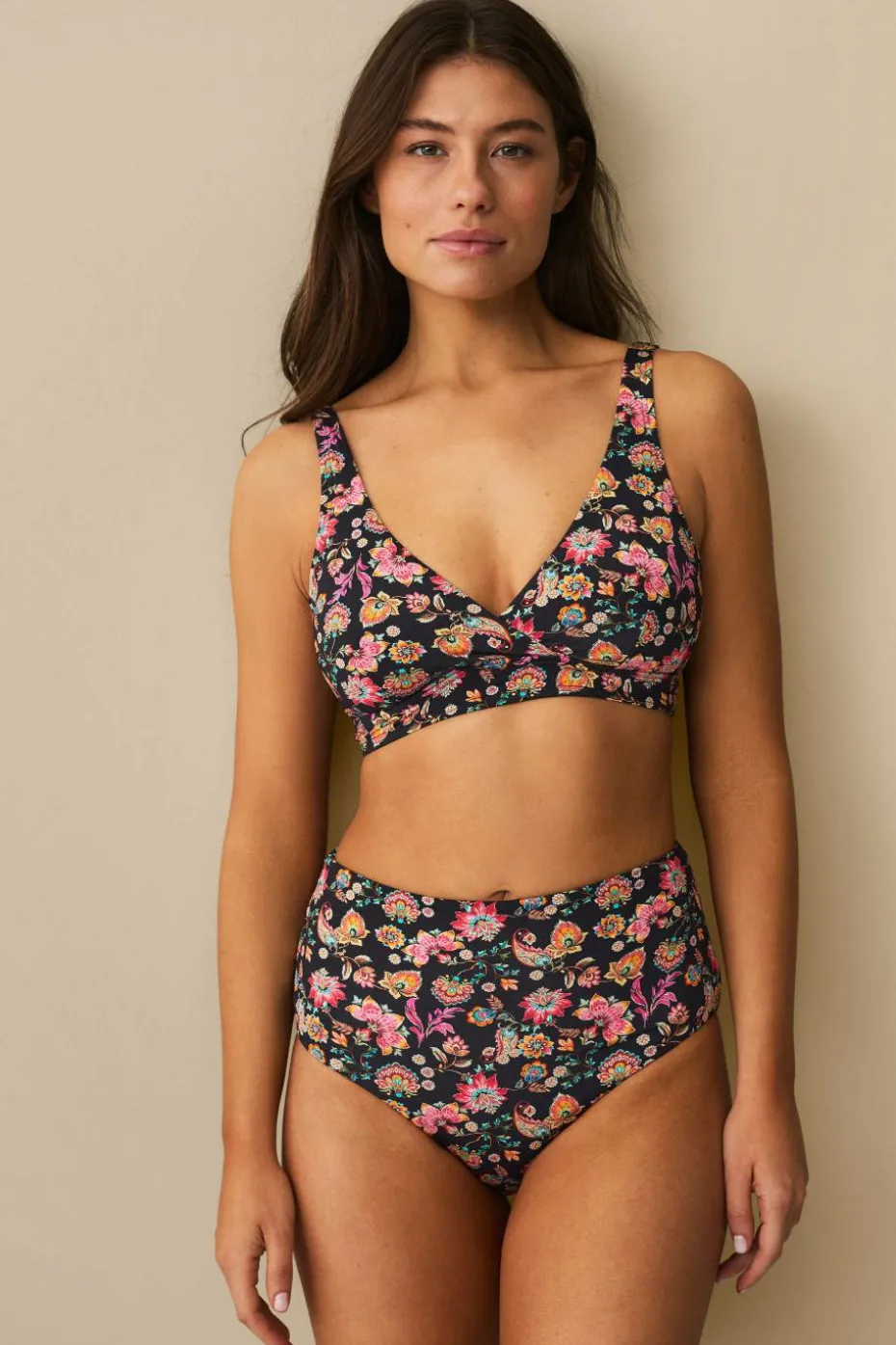 Ellos Collection Tai High Bikini Rosa