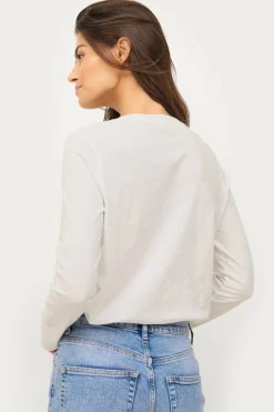 Ellos Collection Topp i myk bomullsblonder