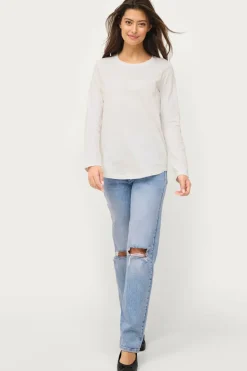 Ellos Collection Topp i myk bomullsblonder