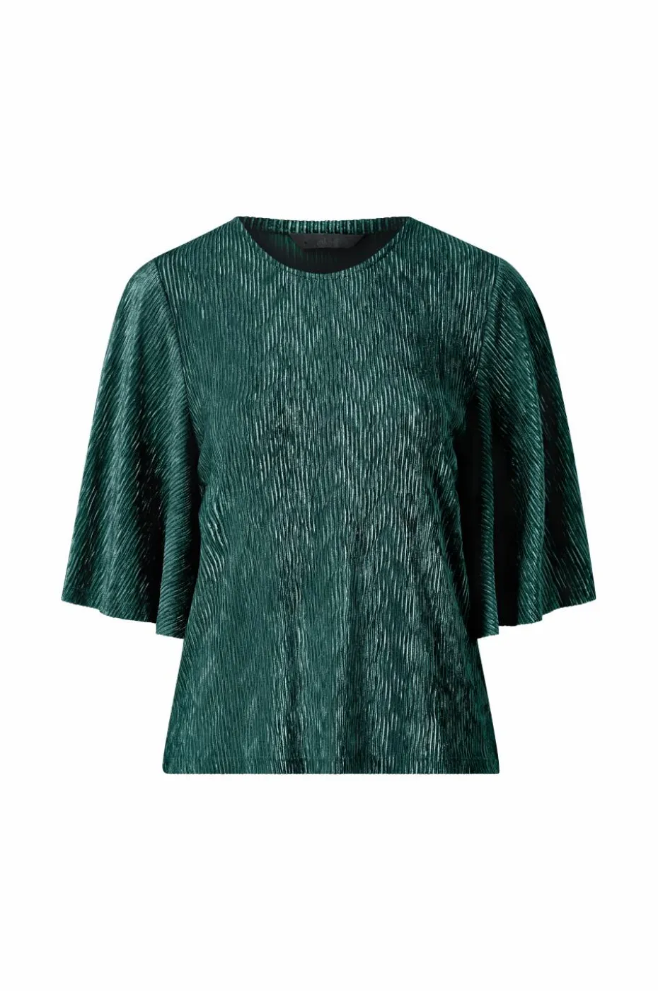 Ellos Collection Topp med drapert volangermet