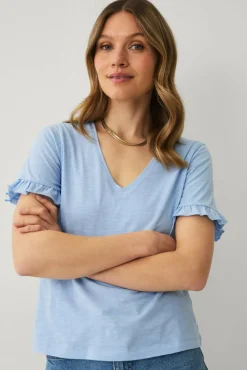 Ellos Collection Topp med volangermet