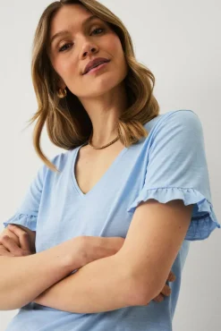 Ellos Collection Topp med volangermet