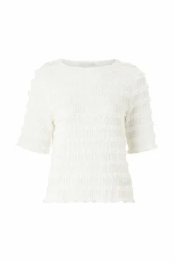 Ellos Collection Topp med rufsete kanter