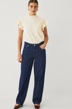 Ellos Collection Topp med volangermer