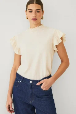 Ellos Collection Topp med volangermer