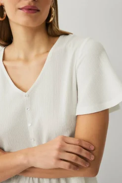 Ellos Collection Topp med volang