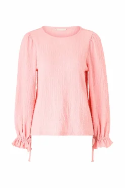 Ellos Collection Topp med bånd i mansjettene