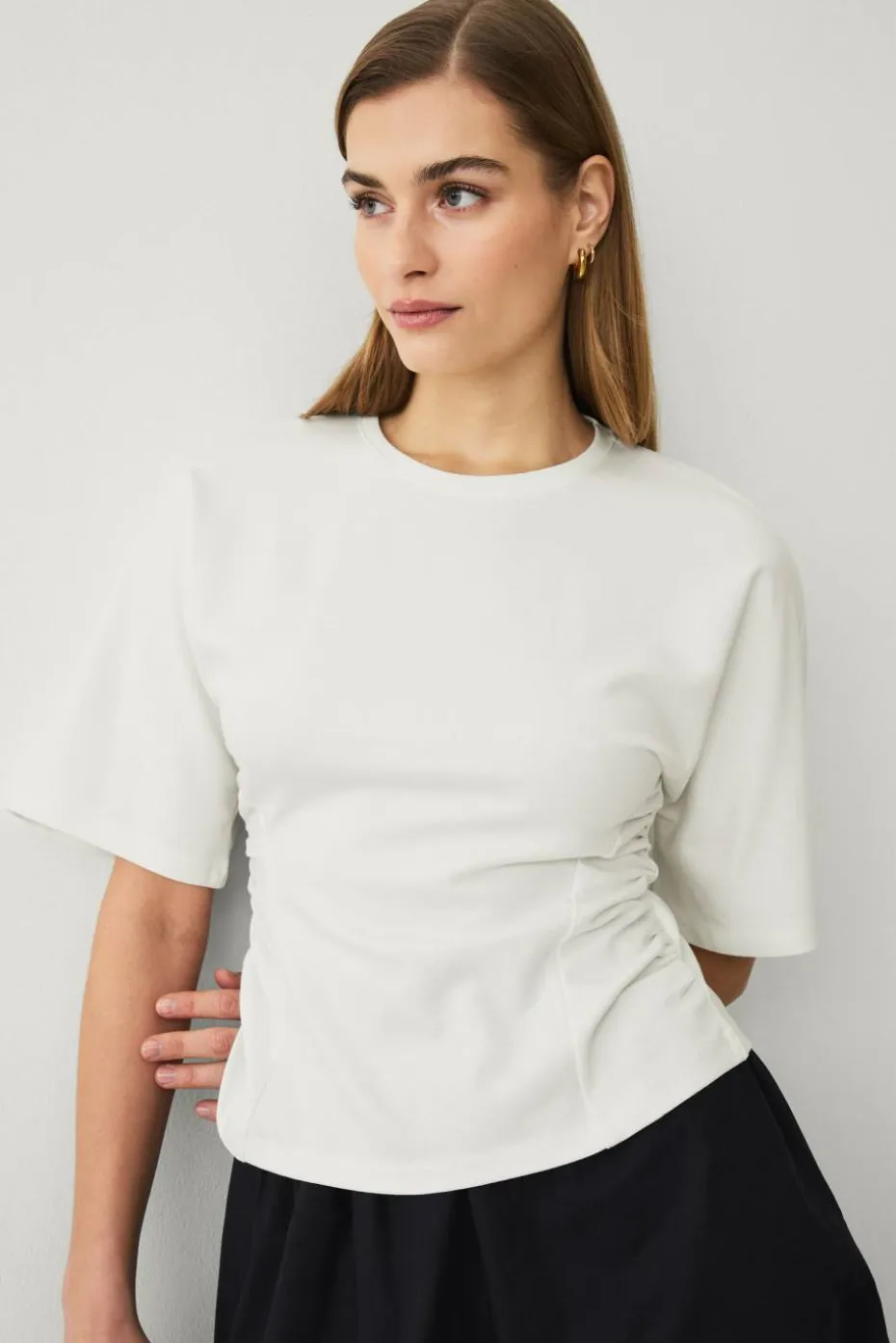 Ellos Collection Topp med draperte detaljer