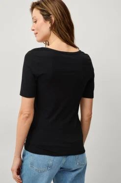 Ellos Collection Topp med dyp utringning