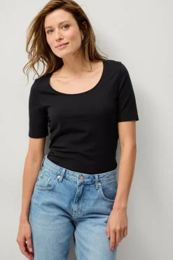 Ellos Collection Topp med dyp utringning