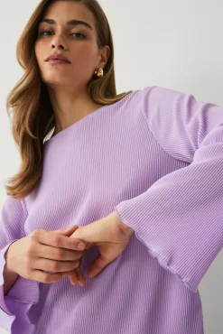 Ellos Collection Topp med plisseringer