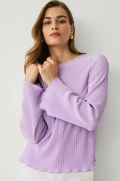 Ellos Collection Topp med plisseringer