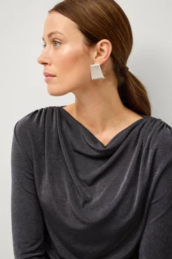 Ellos Collection Topp med drapert hals