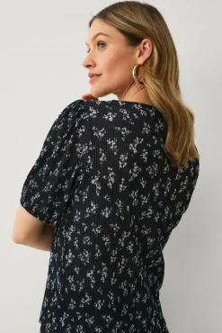 Ellos Collection Topp med puffermer