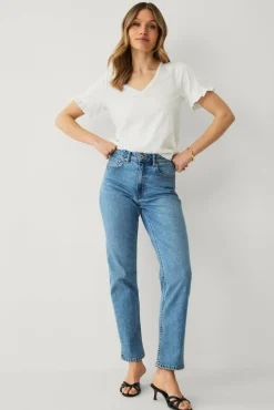 Ellos Collection Topp med volangermet