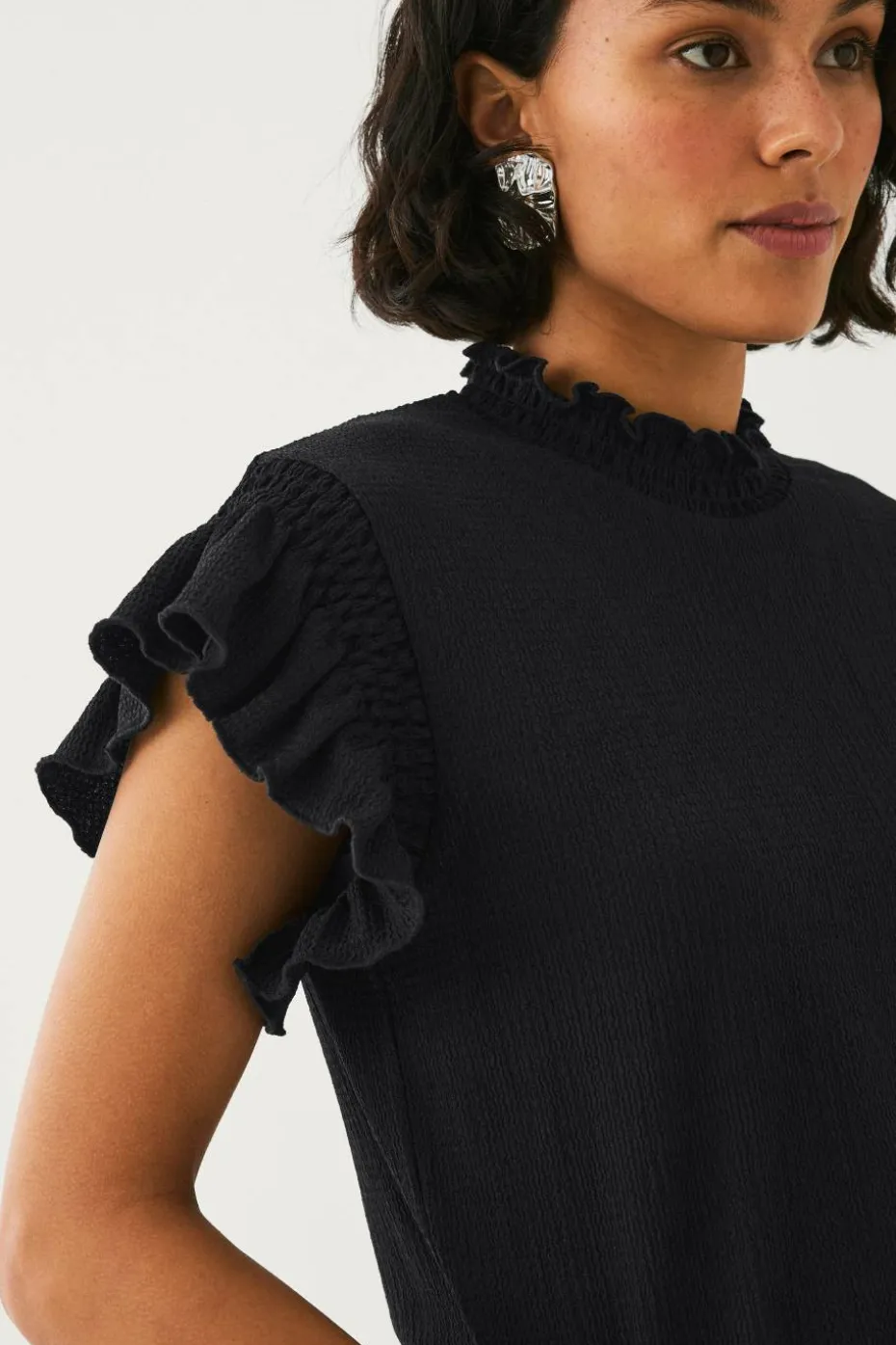 Ellos Collection Topp med volangermer