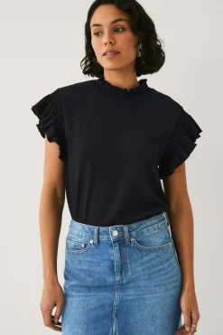 Ellos Collection Topp med volangermer