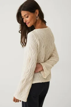 Ellos Collection Topp med en struktur