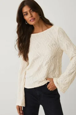 Ellos Collection Topp med en struktur