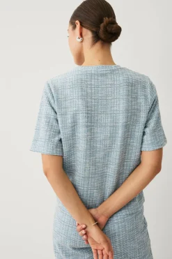 Ellos Collection Topp med bouclé-struktur