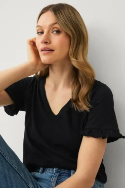 Ellos Collection Topp med volangermet