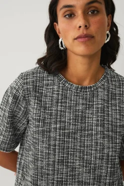Ellos Collection Topp med bouclé-struktur