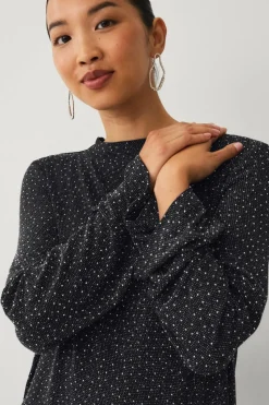 Ellos Collection Topp med rhinstener