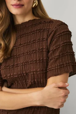 Ellos Collection Topp med rufsete kanter