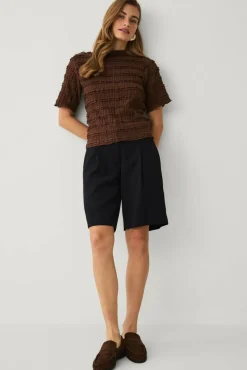 Ellos Collection Topp med rufsete kanter