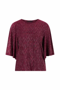 Ellos Collection Topp med drapert volangermet
