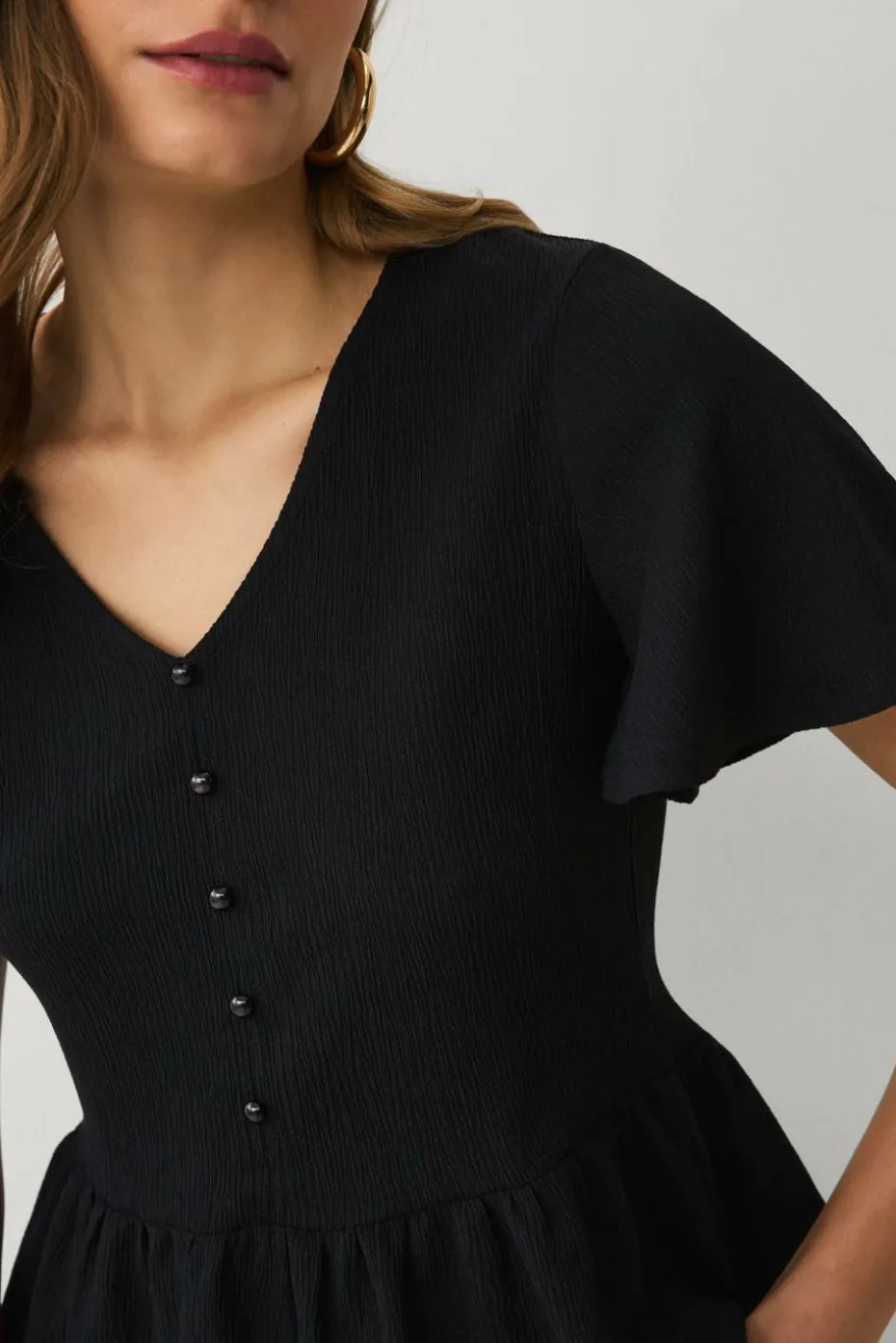 Ellos Collection Topp med volang