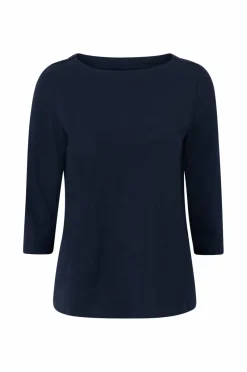Ellos Collection Topp med båthals og 3/4 ermer