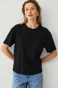 Ellos Collection T-skjorte i bomull med avslappet passform