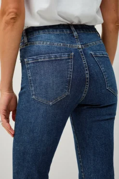 Ellos Collection Utsvingte stretchjeans med høy midje