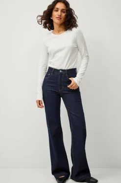 Ellos Collection Utsvingte jeans Utsvingte med høy midje