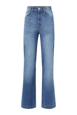 Ellos Collection Utsvingte jeans Utsvingte med høy midje