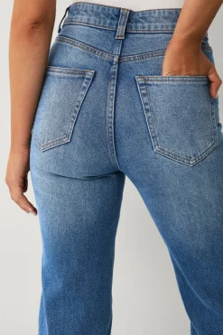 Ellos Collection Utsvingte jeans Utsvingte med høy midje