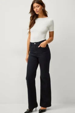 Ellos Collection Utsvingte jeans Utsvingte med høy midje