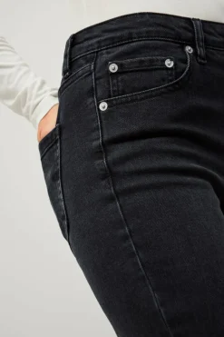 Ellos Collection Utsvungne stretchjeans med lav midje