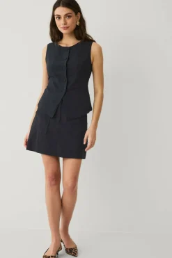 Ellos Collection Vest i linblanding