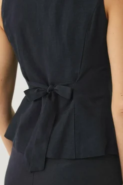 Ellos Collection Vest i linblanding