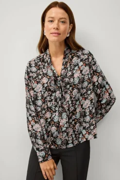 Ellos Collection V-formet knytebluse