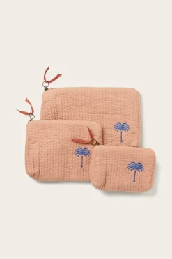 Ellos Home Sminkeveske / toalettmappe Candela Peached