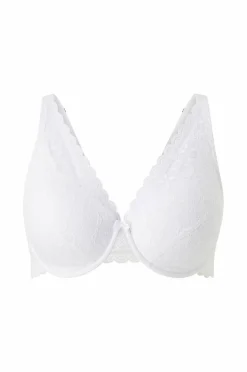 Ellos Plus collection BH med bøyler og blondedetaljer