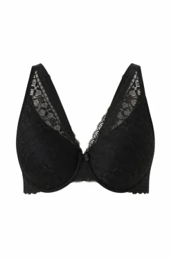 Ellos Plus collection BH med bøyler og blondedetaljer