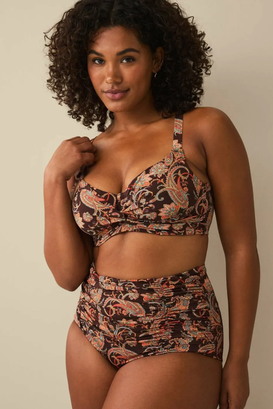 Ellos Plus collection Bikini-BH med knutedetalj