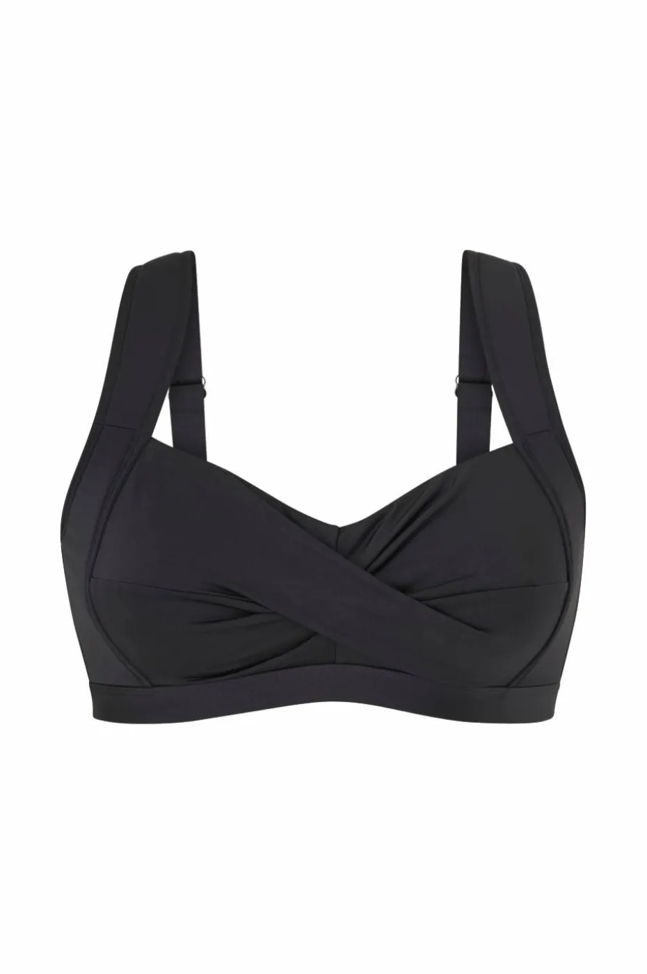 Ellos Plus collection Bikini-BH med overlappdetalj