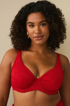 Ellos Plus collection Bikini-BH med strukturmønstre