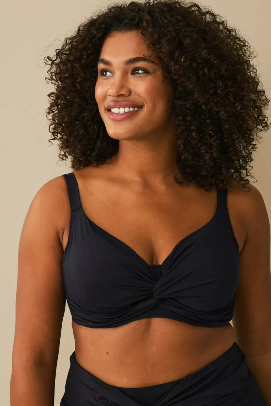 Ellos Plus collection Bikini-BH med knutedetalj